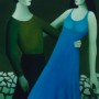 Draad van Ariadne<br />olie/doek 90x60