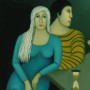 Voorbije tijd<br />olie/doek 70x50