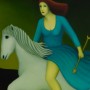Gepaard met pijn<br />olie/doek 120x80